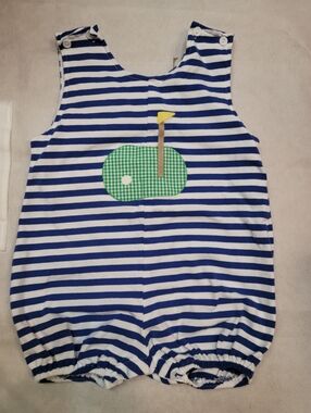 Funtasia Too 24m Blue White Golf Bubble
